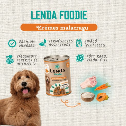 Lenda Nedves Foodie Suckling Pig Risotto 380 g