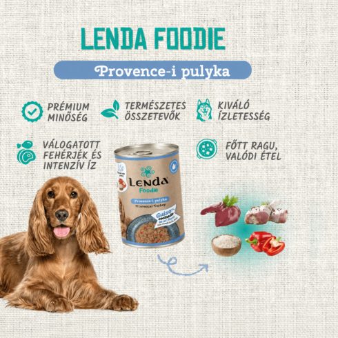 Lenda Nedves Foodie Provenzal Turkey - Pulyka 380 g