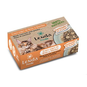   Lenda Nedves Foodie Cat "Black tuna loin with prawns" - Fekete tonhalfilé garnélával 120 g