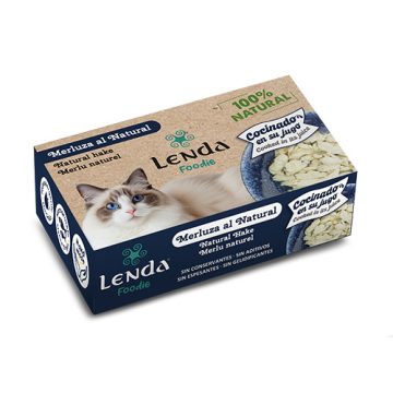   Lenda Nedves Foodie Cat "Natural hake" - Tőkehal 120 g
