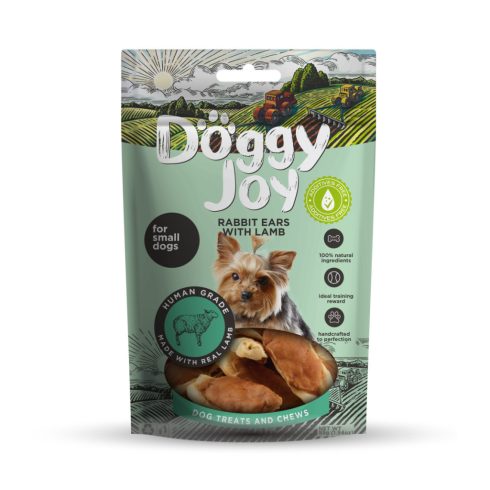 Doggy Joy Bárányhússal töltött nyúlfül 55 g