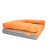 Aminela Matrac Half and Half emelt peremű 80x60 cm narancs/szürke