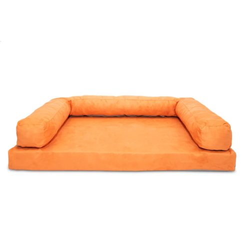 Aminela Matrac Half and Half emelt peremű 80x60 cm narancs/szürke