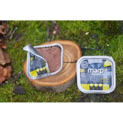Marp Natural Plus Tray for Dogs – Chicken and Veal - Csirke és borjú alutálka 150g