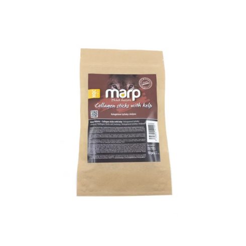 Marp Holistic - Collagen Sticks with Kelp - Kollagén rudak barna algával 5 db kb 12 cm