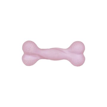   Amarago eco friendly TRP foam bone big pink - Nagy csont rózsazsín 15cm/76g