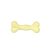 Amarago eco friendly TRP foam bone big yellow - Nagy csont sárga 15cm/76g