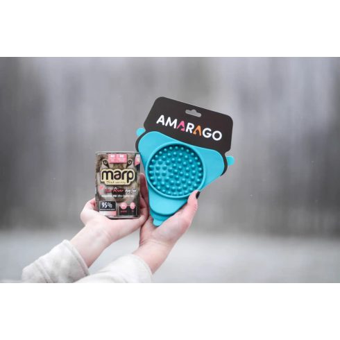 Amarago lick mat triangle blue - Háromszög kék