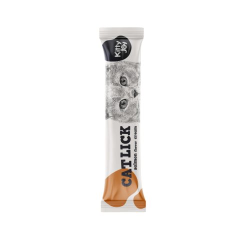 Kitty Joy Cat Lick - Csirke + Lazac krém 4 * 15 g