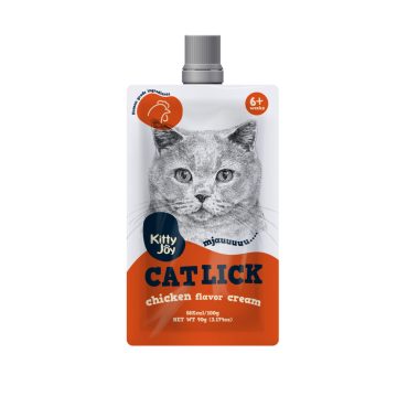 Kitty Joy Cat Lick - visszazárható Csirkés Krém 90 g